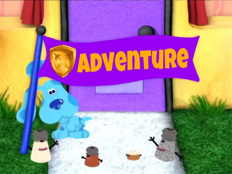 Blue’s Clues Adventure Title Card Flag | Title card, Blue’s clues ...