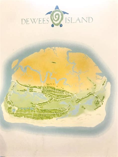 Dewees Island on the Map - Dewees Island, Charleston, SC