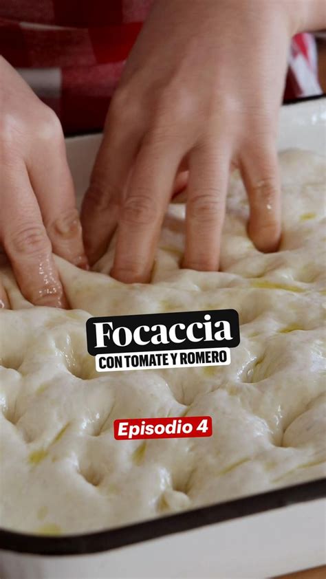 Focaccia Con Tomates Cherry Y Romero Focaccias Receta Recetas De