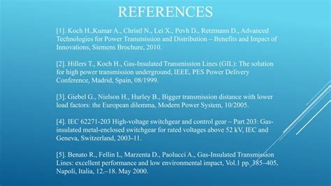 Gas Insulated Transmission Lines Ppt