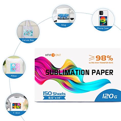 Htvront Sublimation Paper X Inches Sheets Sublimation Paper