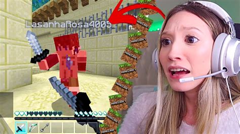 PRIMEIRA VEZ JOGANDO MINECRAFT Zabetta Macarini YouTube