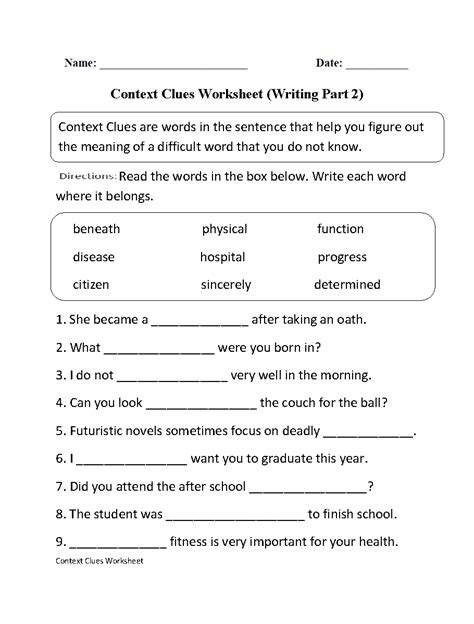 7Th Grade Common Core Language Worksheets Free Printable 7Th Grade