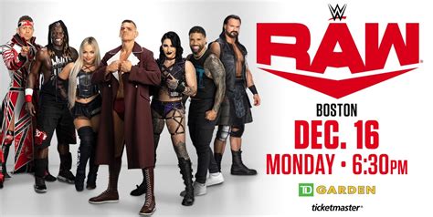 WWE Monday Night RAW | TD Garden