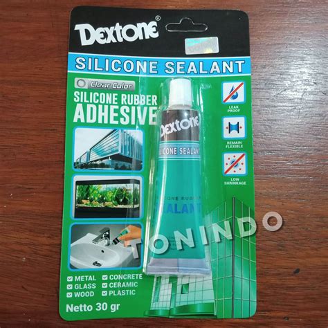 Lem Kaca Silicone Sealant Dextone Clear Transparan 30gr Lazada Indonesia