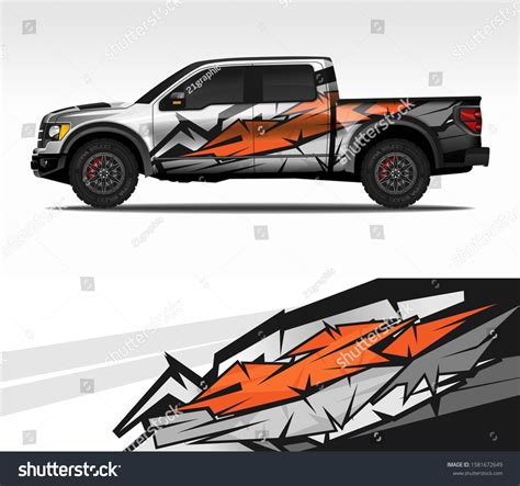 Car Wrap Decal Ford Raptor 4x4 Off Road Livery Rally Racing Style Car