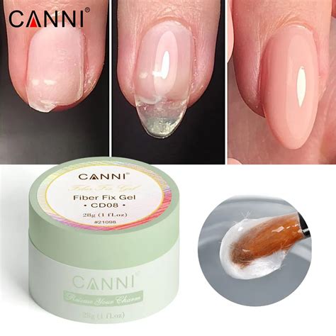 Venalisa Canni Fiber Gel 28g Fiber Glass Fix Builder Nail Gel Polish