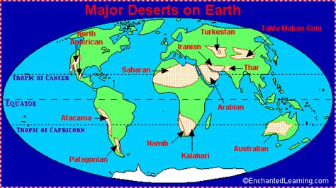 Landforms and Regions: Deserts