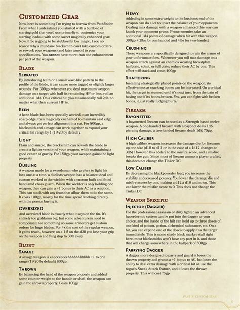 DnD 5e Homebrew Running A Business By Burning Titan Dnd 5e Homebrew