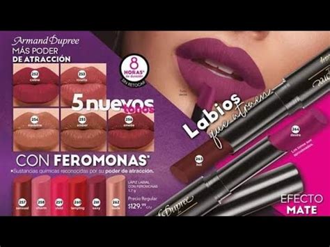 NUEVOS 5 tonos labiales con FEROMONAS Armand Dupreé Fuller YouTube