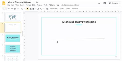 How to Create a Timeline in Google Slides - Tutorial