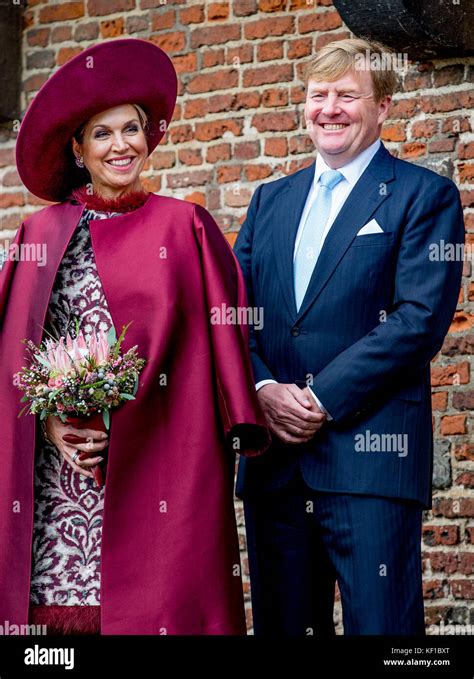 Eemland The Netherlands 24th Oct 2017 King Willem Alexander And