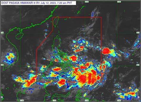 PAGASA Releases Latest Weather Update For Wednesday July 12 2023