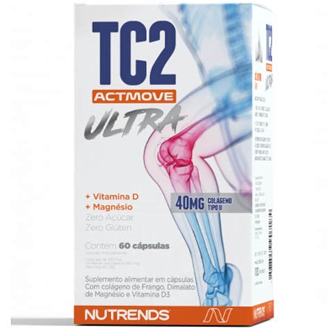 Tc Actmove Ultra Col Geno Tipo Ii Caps Nutrends Meu Mundo Fit