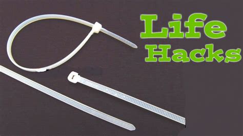 12 Simple Life Hacks Using Zip Tie YouTube