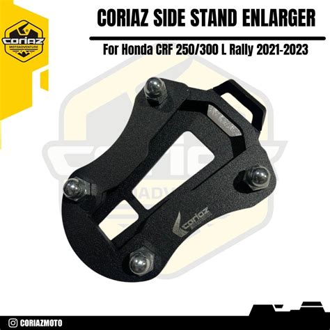 Coriaz Side Stand Enlarger For Honda CRF 250 300 L Rally 2021 2023