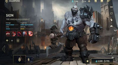 Skill Dan Item Sion Wild Rift Unipin
