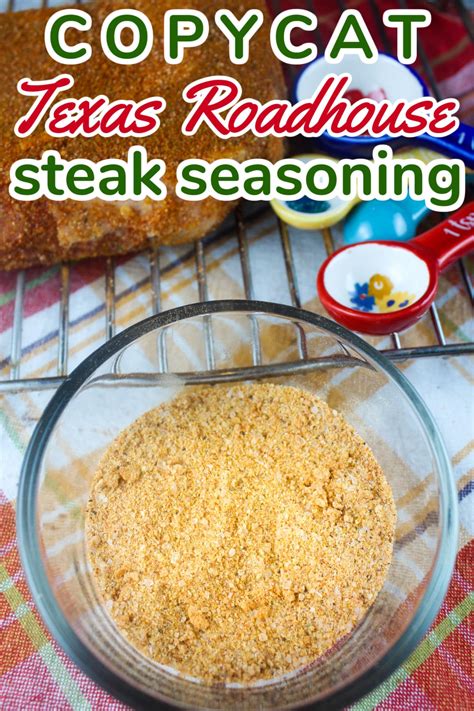 Copycat Texas Roadhouse Steak Seasoning How To Make A Perfect Medium