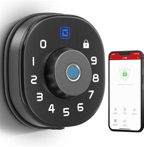 Geektale Keyless Fingerprint Door Lock Smart Deadbolt With Keypad Easy Installation Strong