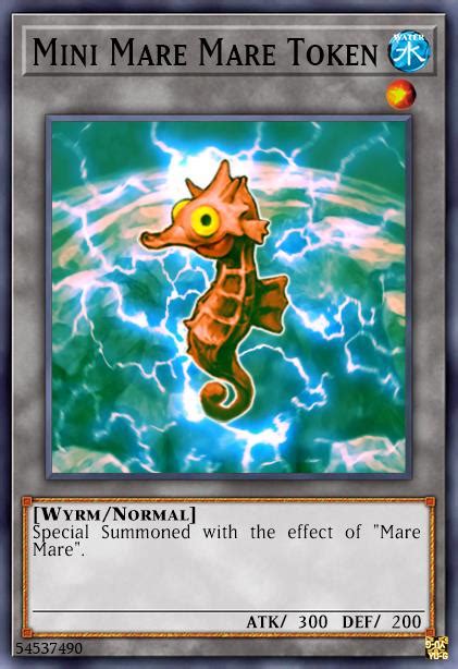 Yu Gi Oh Wiki Mini Mare Mare Token