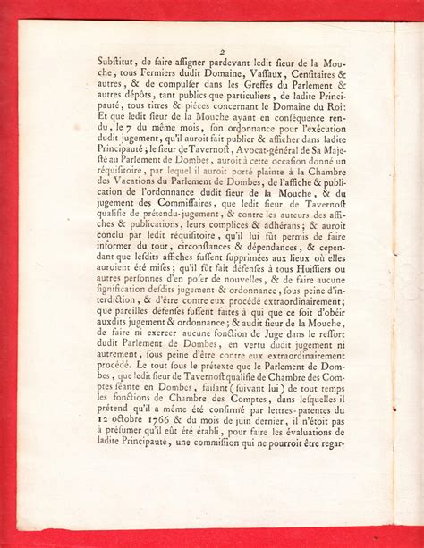 ARRÊT DU CONSEIL D ÉTAT DU ROI QUI casse annulle la Réquisitoire du