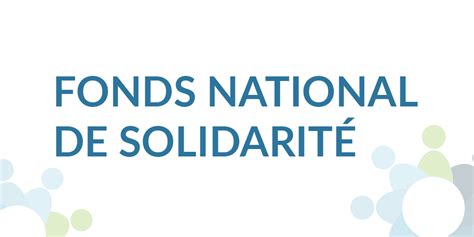 Allocation de vie chère prime énergie Fonds National de Solidarité