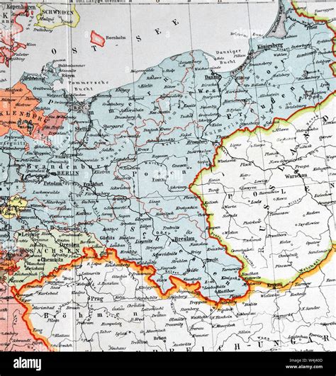 map poland banque de photographies dimages haute