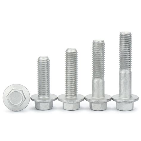 High Strength Grade 4 8 8 8 10 9 12 9 Dacromet DIN6921 Flange Bolts