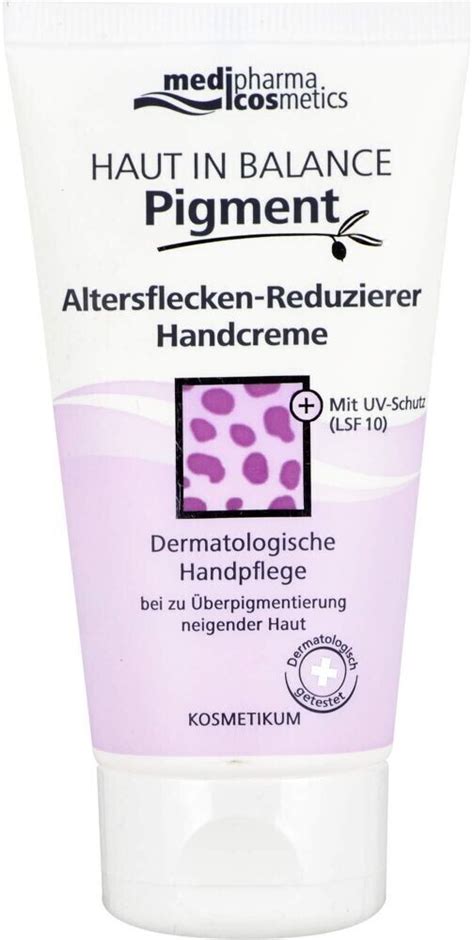 Medipharma Haut In Balance Pigment Altersflecken Reduzierende Handcreme