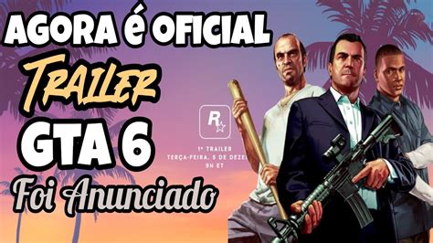 Gta Trailer Foi Anunciado Pela Rockstar Games Youtube