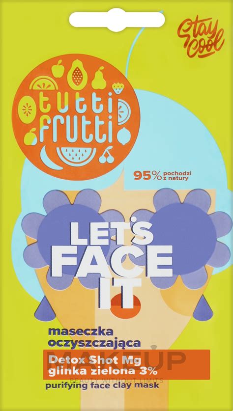 Purifying Face Clay Mask Farmona Tutti Frutti Let S Face It Purifying