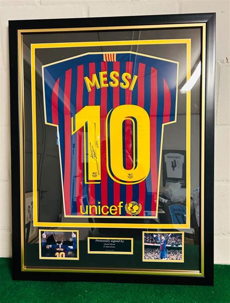 FC Barcelona European Football League Lionel Messi Football Shirt