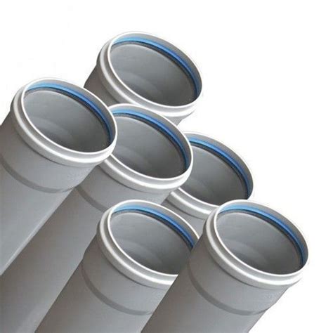 Grey Pvc Swr Pipes Size Diameter Mm Length Of One Pipe M