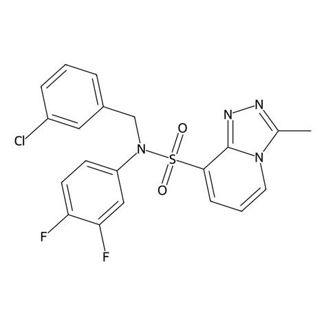 Buy N Chloro Fluorophenyl Dimethylisoxazol Yl Thiophene