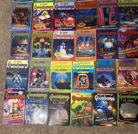 Current Goosebumps Collection R Classicgoosebumps