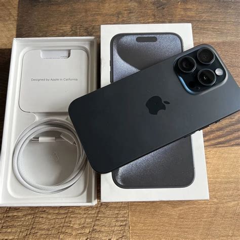 Black Brand New Iphone 15 Pro Max 256gb Factory Unlocked At ₹ 80000