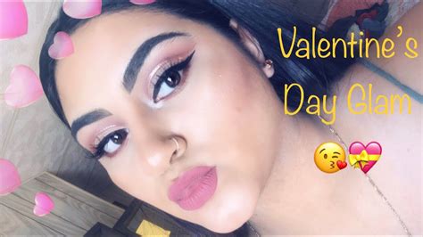 Valentine’s Day Glam Makeup Tutorial 💝 Youtube