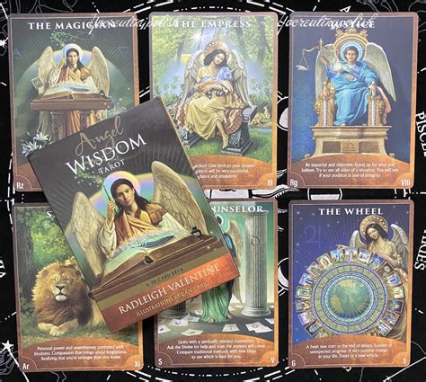 Angel Wisdom Tarot Cards A 78 Card Deck Guidebook Pdf Etsy