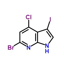 6 Bromo 4 Cloro 3 Yodo 1H Pirrolo 2 3 B Piridina CAS 1000340 68 0