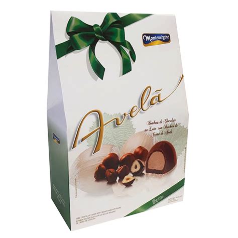 Bombom Creme De Avelã 185g Montevérgine Doce Malu