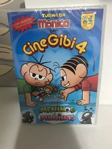 Dvd Turma Da Mônica Cine Gibi 4 Original Lacrado Parcelamento sem juros