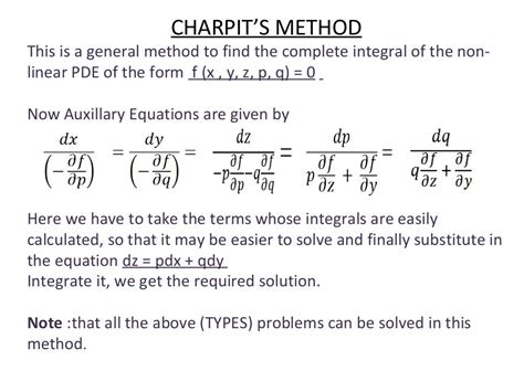 First Order Non Linear Partial Differential Equation Its Applicatio