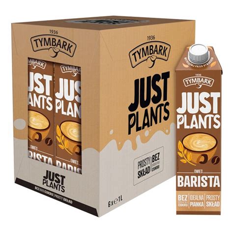 TYMBARK JUST PLANTS NAPÓJ ROŚLINNY OWIES BARISTA 6x1L 15268357705