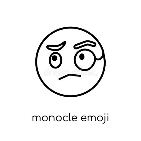 Monocle Emoji Stock Illustrations 94 Monocle Emoji Stock Illustrations Vectors And Clipart