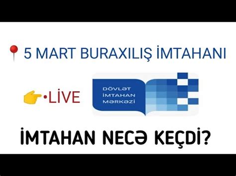 5 mart buraxılış imtahanı 2023 az dili ingilis dili riyaziyyat YouTube