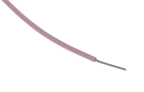 Fil De C Blage Gaine Ptfe Rs Pro Bs G Mm Rose Awg M