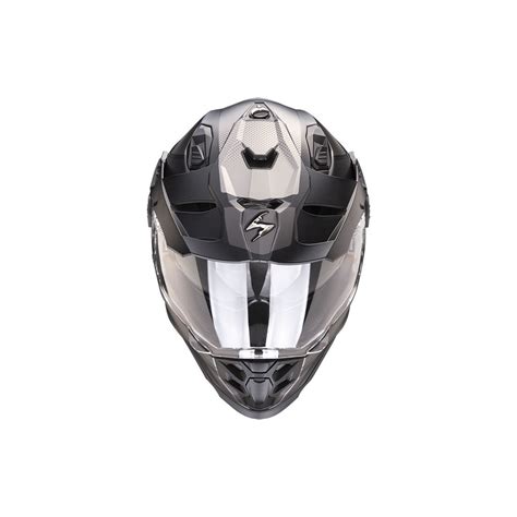 Casque Scorpion Exo Adf Air Trail Noir Argent