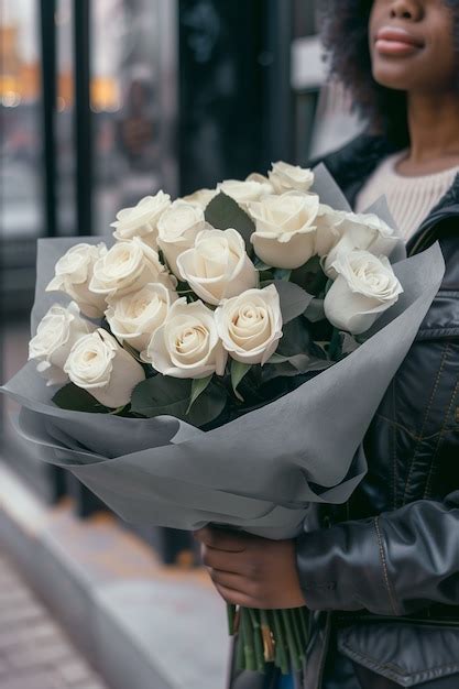 Um belo buquê de rosas imagem gerada IA