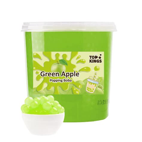 Topkings Green Apple Popping Boba Dreamfield Food Beverage Corp