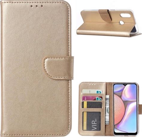 Samsung Galaxy A S Bookcase Goud Portemonee Hoesje Bol